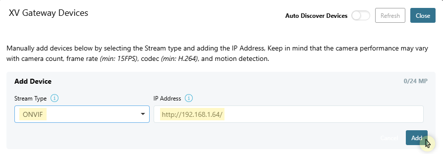 Manually added Cameras (select ONVIF).png